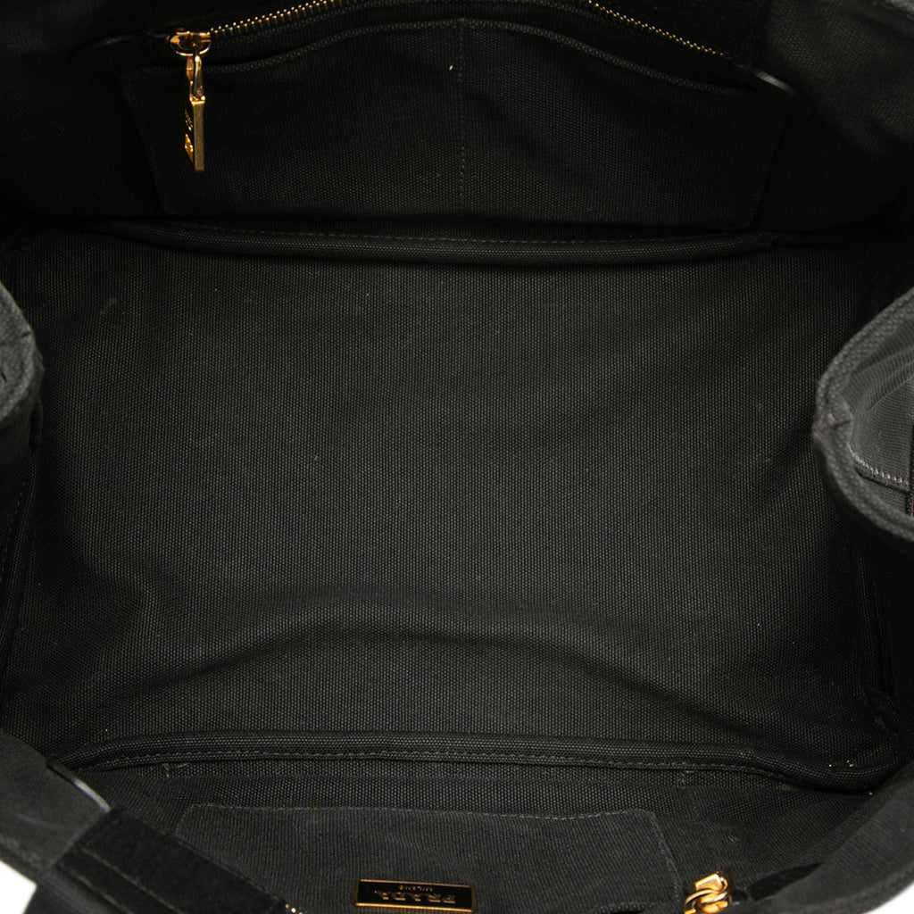 Prada Canvas Canapa Logo Tote