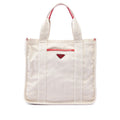 Prada Canvas Canapa Mistolino Shopping Tote