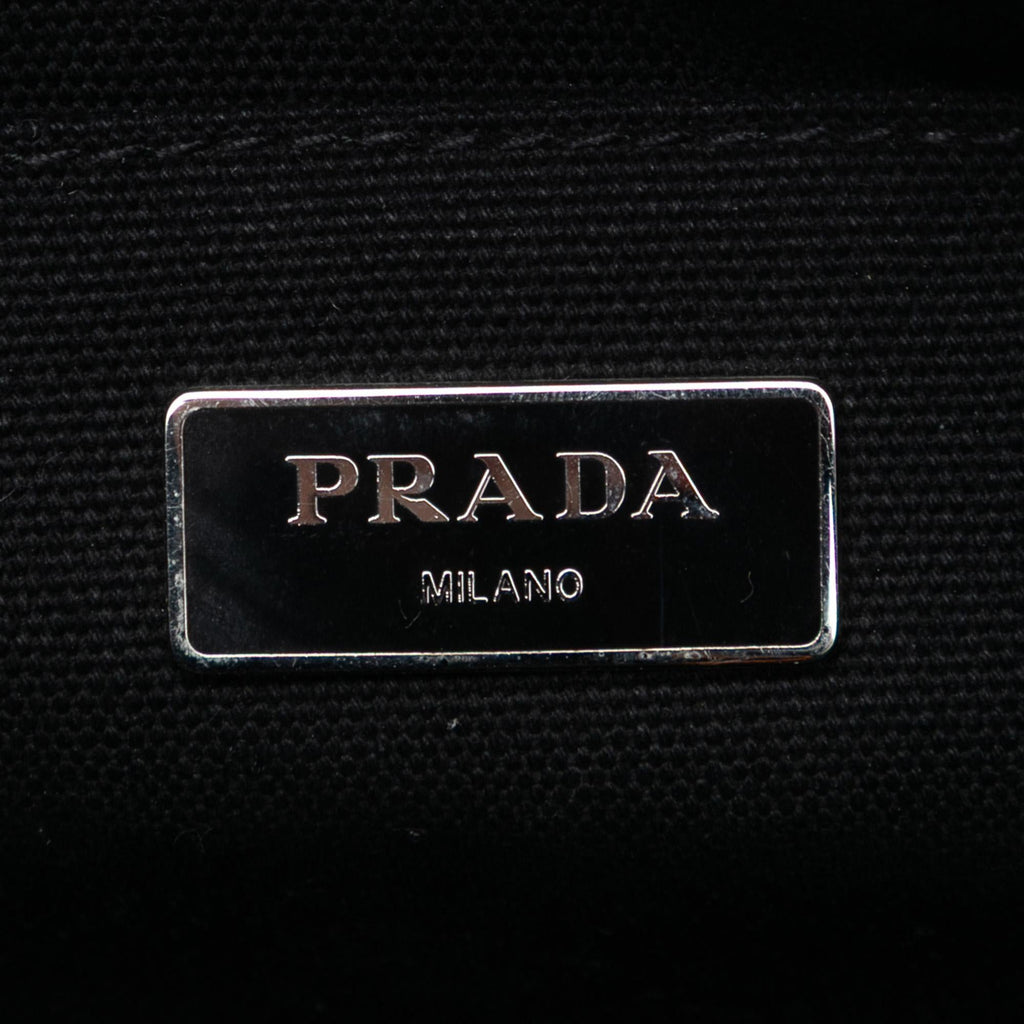 Prada Canvas Canapa Mistolino Tote