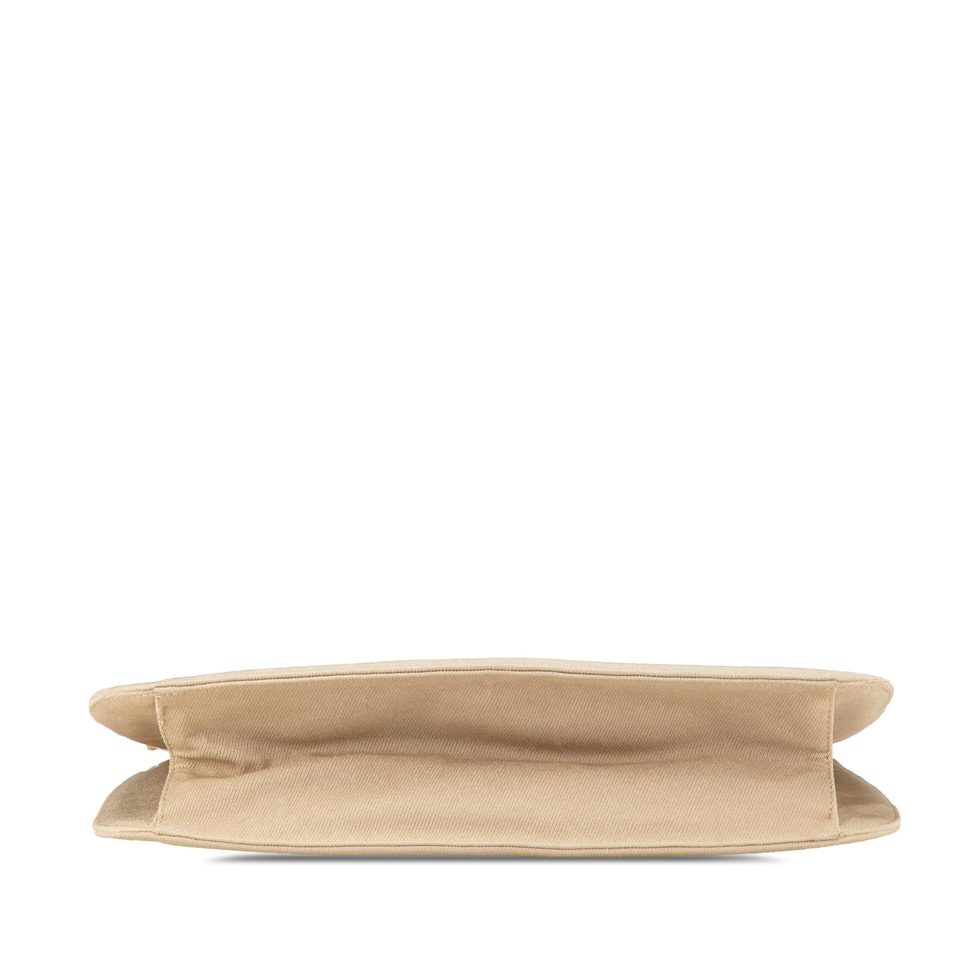 Prada Canvas Canapa Swing Chain Shoulder Bag