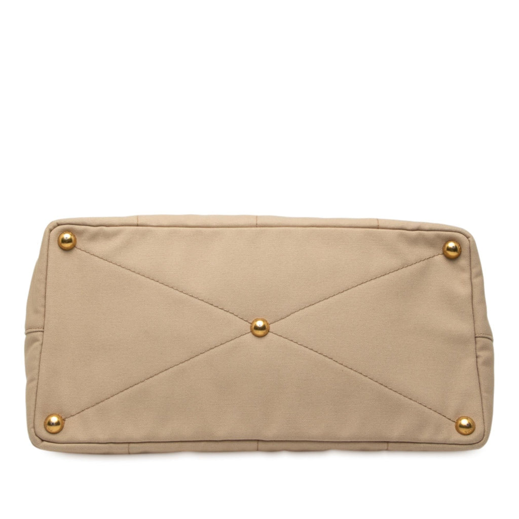 Prada Canvas Canapa Tote