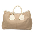 Prada Canvas Canapa Tote