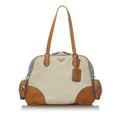 Prada Canvas Shoulder Bag (SHG-28485)
