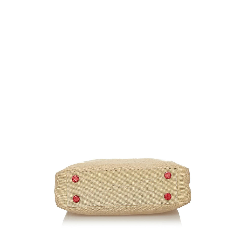 Prada Canvas Shoulder Bag (SHG-28738)