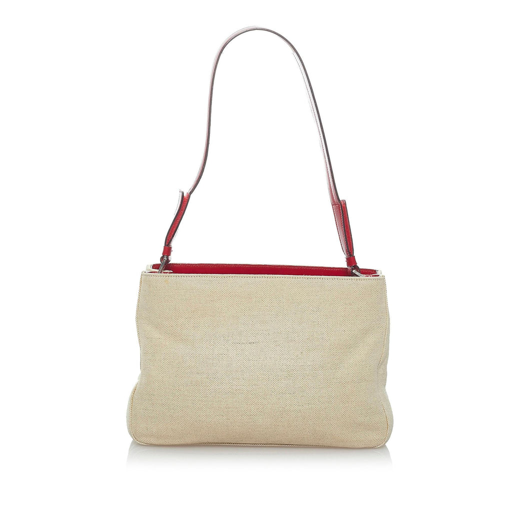 Prada Canvas Shoulder Bag (SHG-29997)