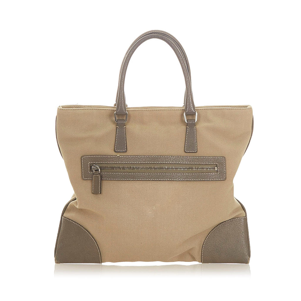 Prada Canvas Tote Bag (SHG-19636)