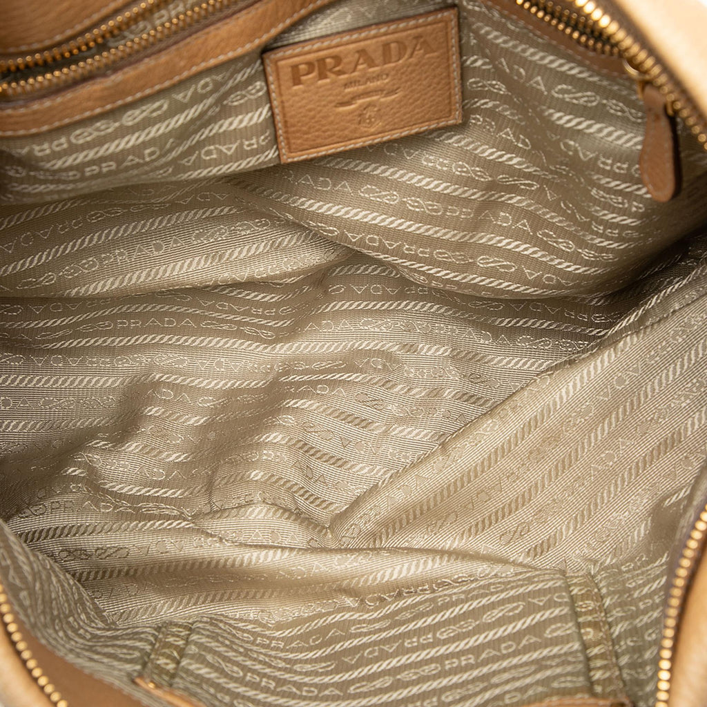 Prada Cervo Antik Shopping Satchel