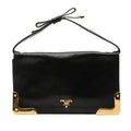Prada City Calf Bow Handbag