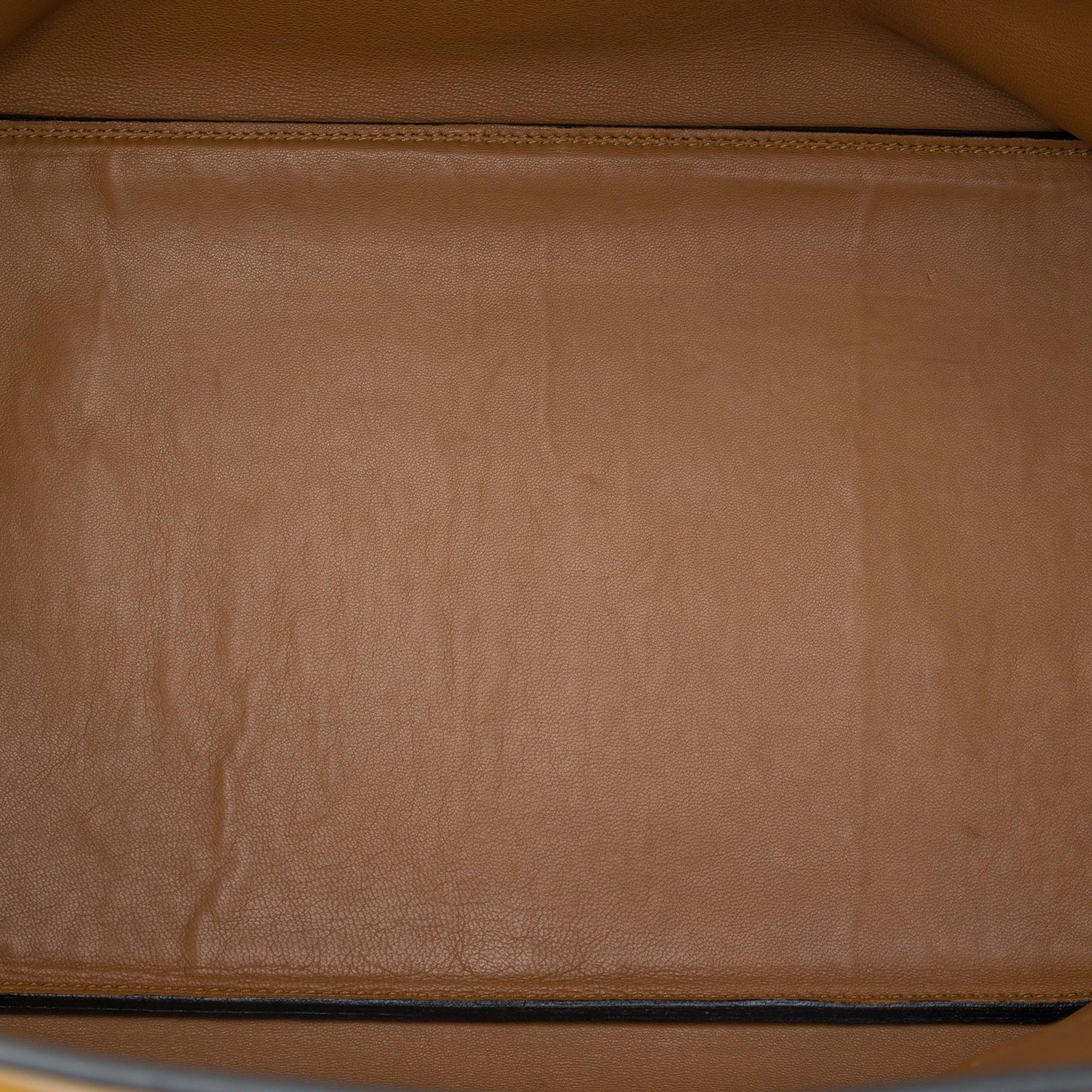 Prada City Calf Leather Buckle Tote