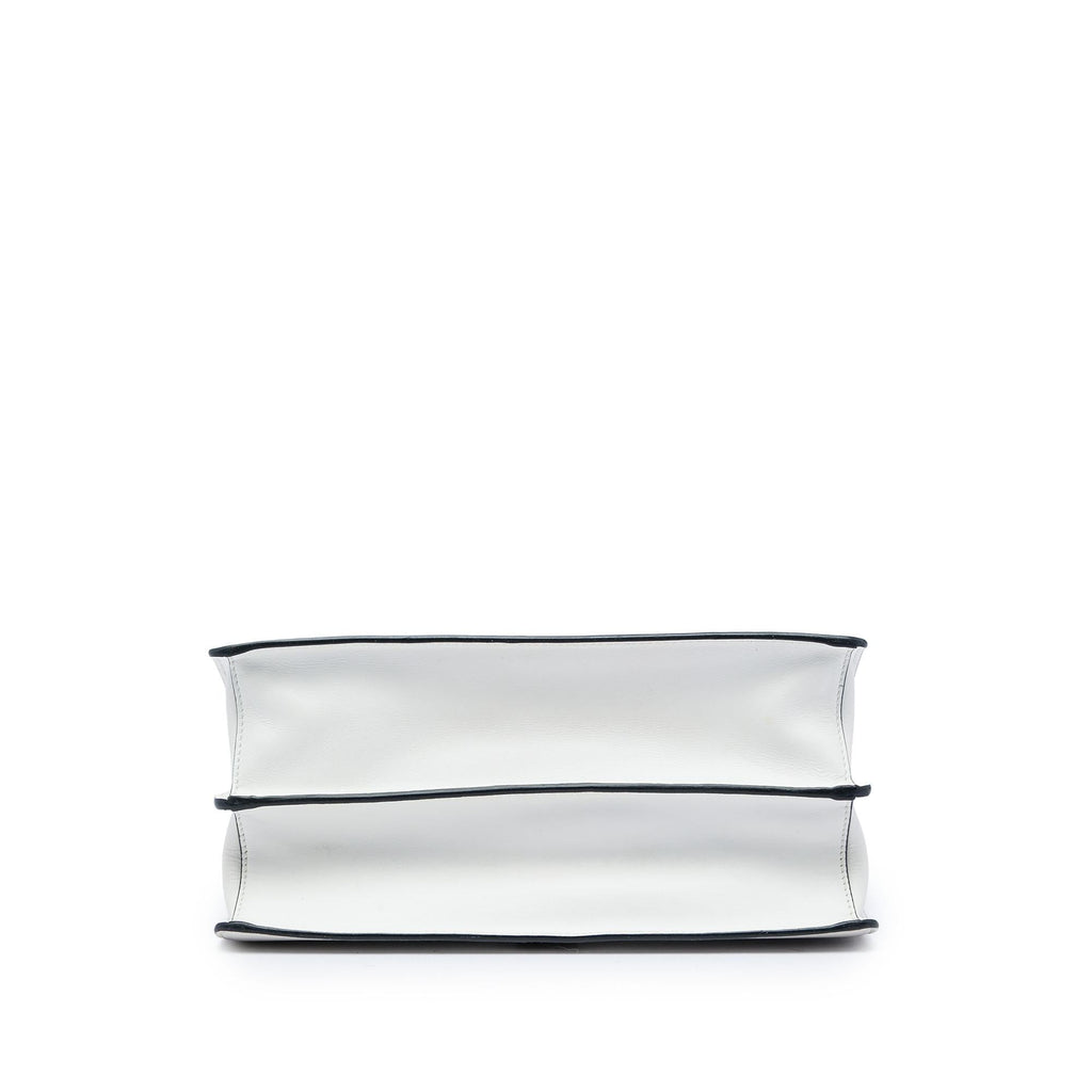 Prada City Calf and Saffiano Studded Elektra Satchel