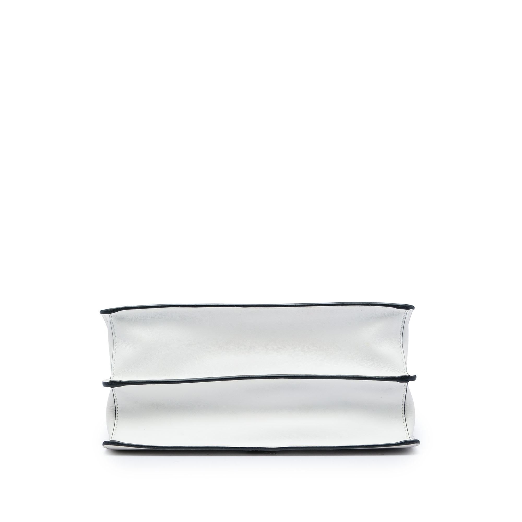 Prada City Calf and Saffiano Studded Elektra Satchel