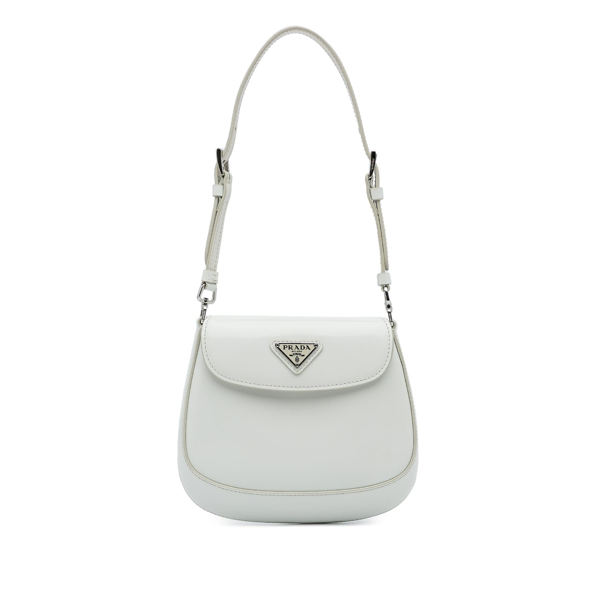 Prada Cleo Flap Shoulder Bag (SHG-90Ij7j)