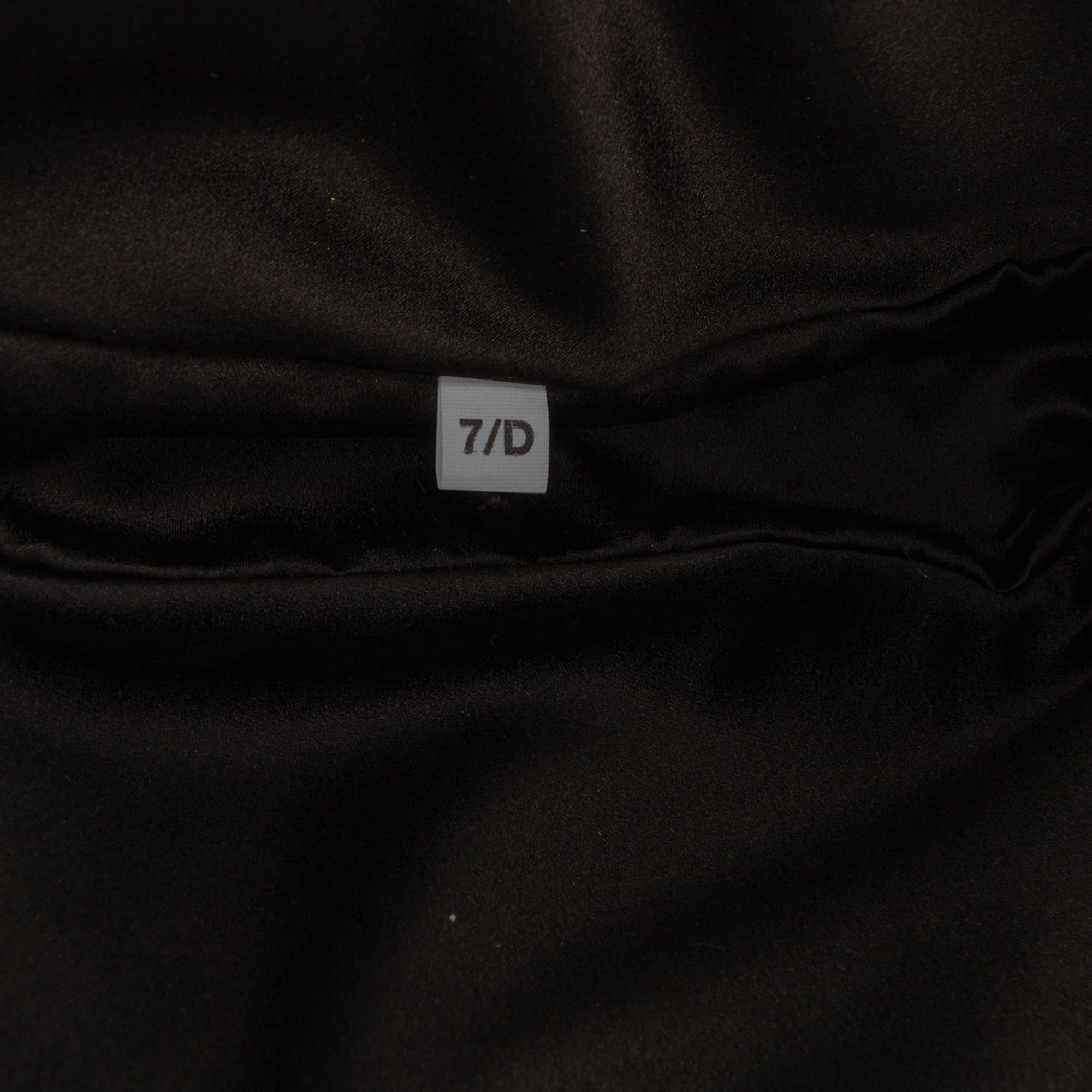 Prada Crystal Embellished Satin Triangle Pouch
