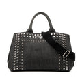Prada Denim Canapa Bijoux Satchel