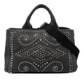 Prada Denim Canapa Bijoux Satchel