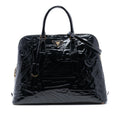 Prada Embossed Patent Top Handle Bag