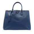 Prada Extra Large Saffiano Lux Galleria Double Zip Tote
