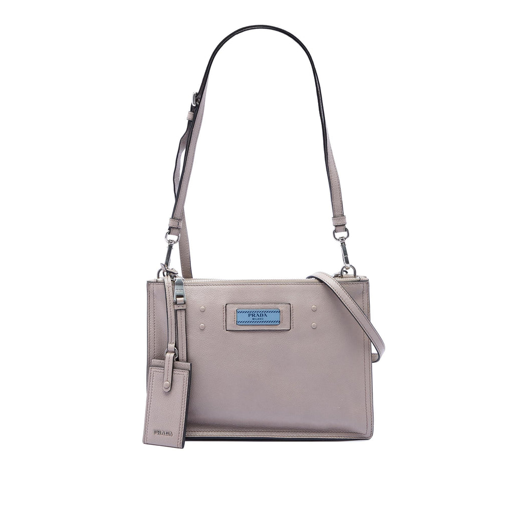 Prada Glace Calf Etiquette Satchel