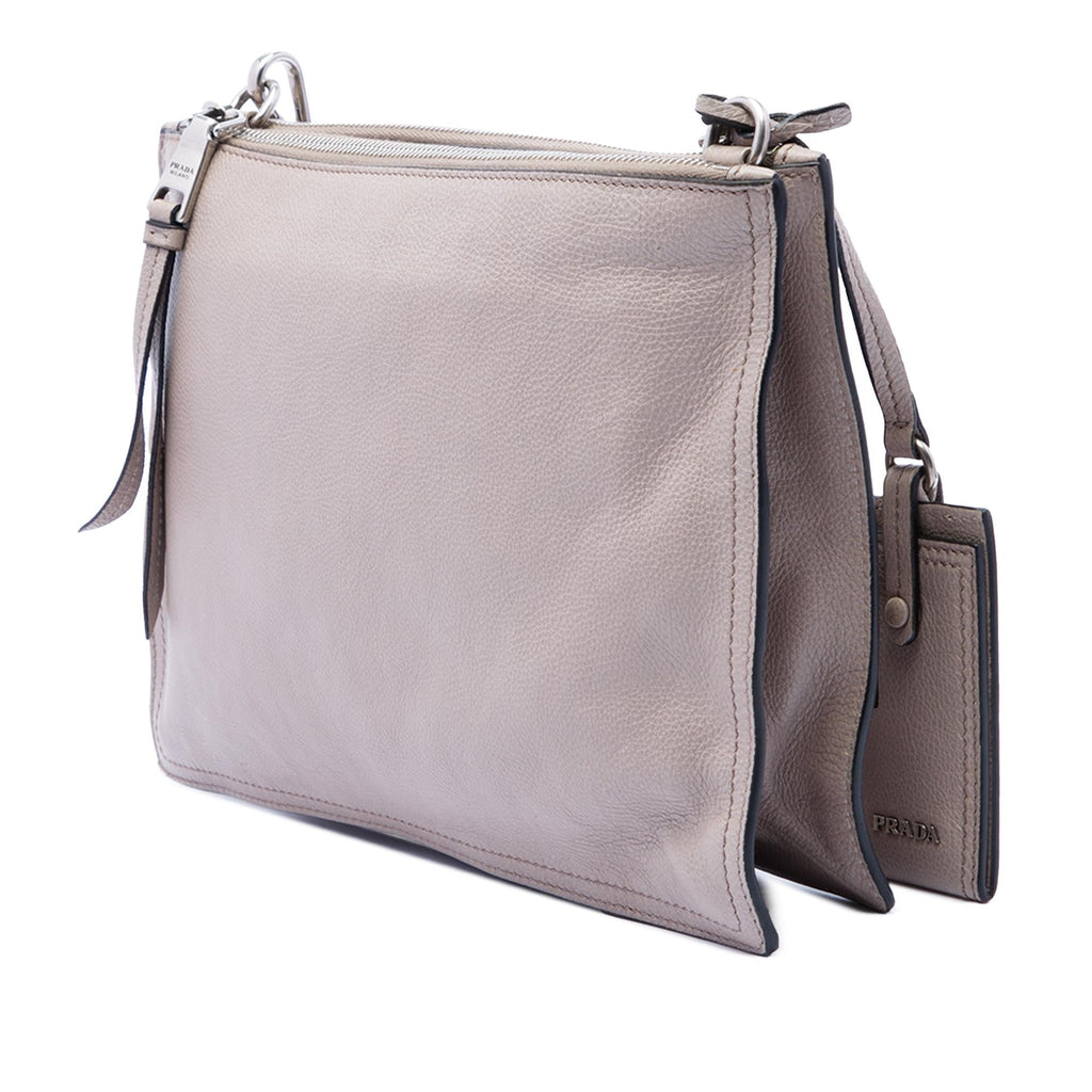 Prada Glace Calf Etiquette Satchel