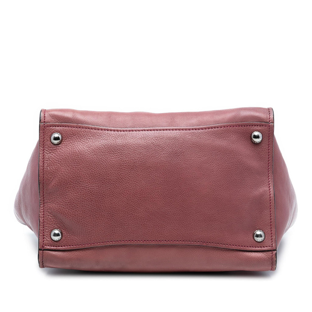 Prada Glace Calf Twin Pocket Satchel