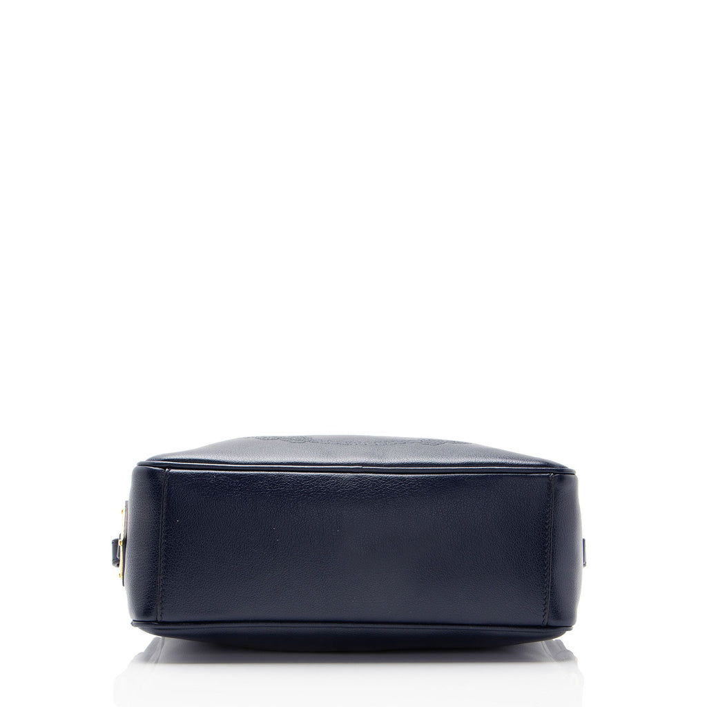 Prada Glace Calfskin Embossed Logo Camera Bag