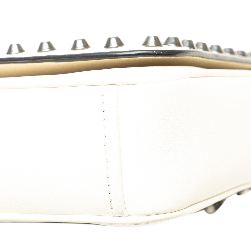 Prada Glace Calfskin Studded Crossbody