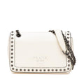 Prada Glace Calfskin Studded Crossbody