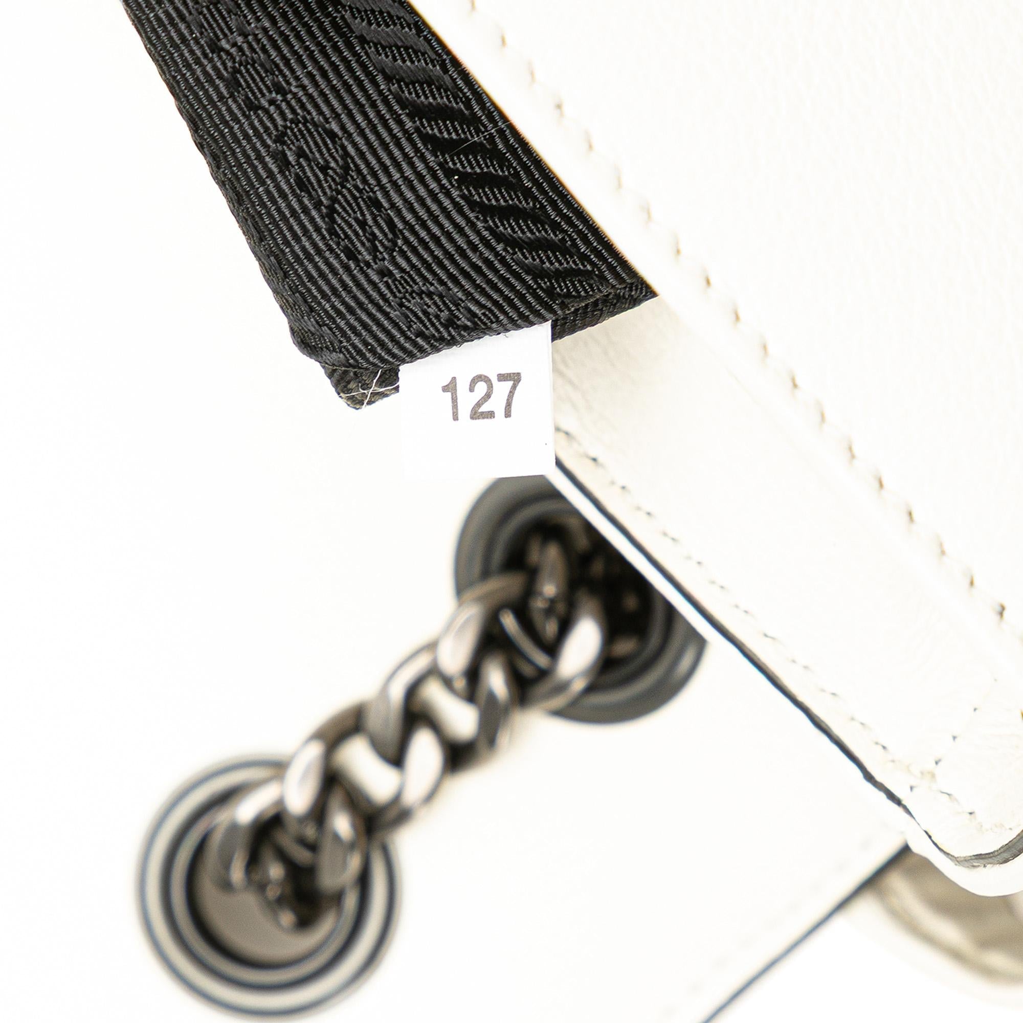 Prada Glace Calfskin Studded Crossbody