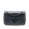 Prada Glace Calfskin Studded Crossbody