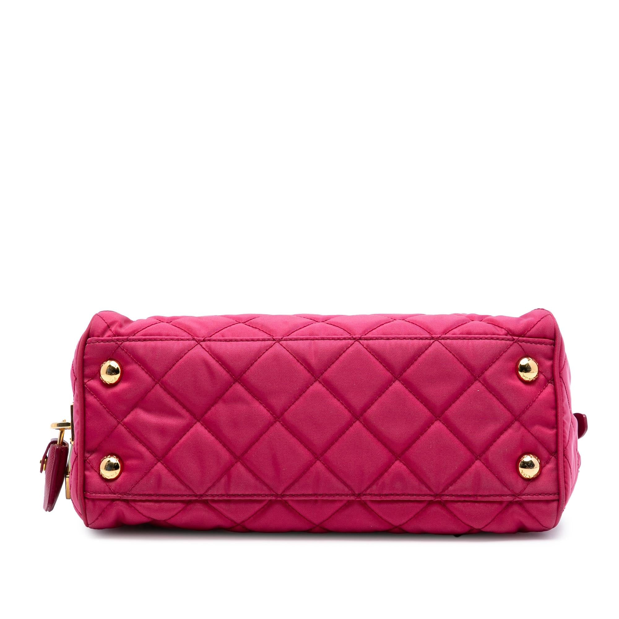 Prada Impuntu Tessuto Chain Crossbody
