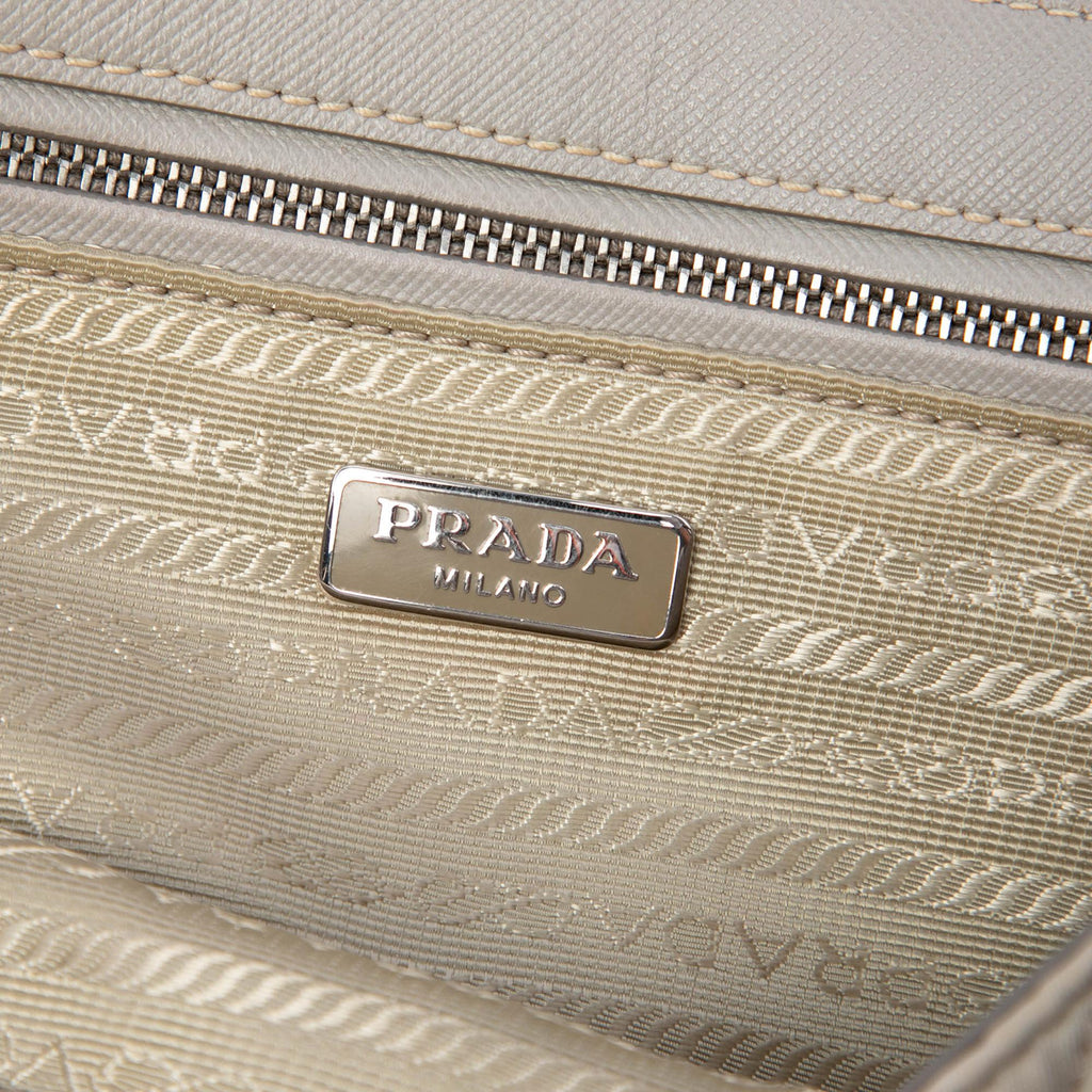 Prada Impuntu Tessuto Chain Crossbody