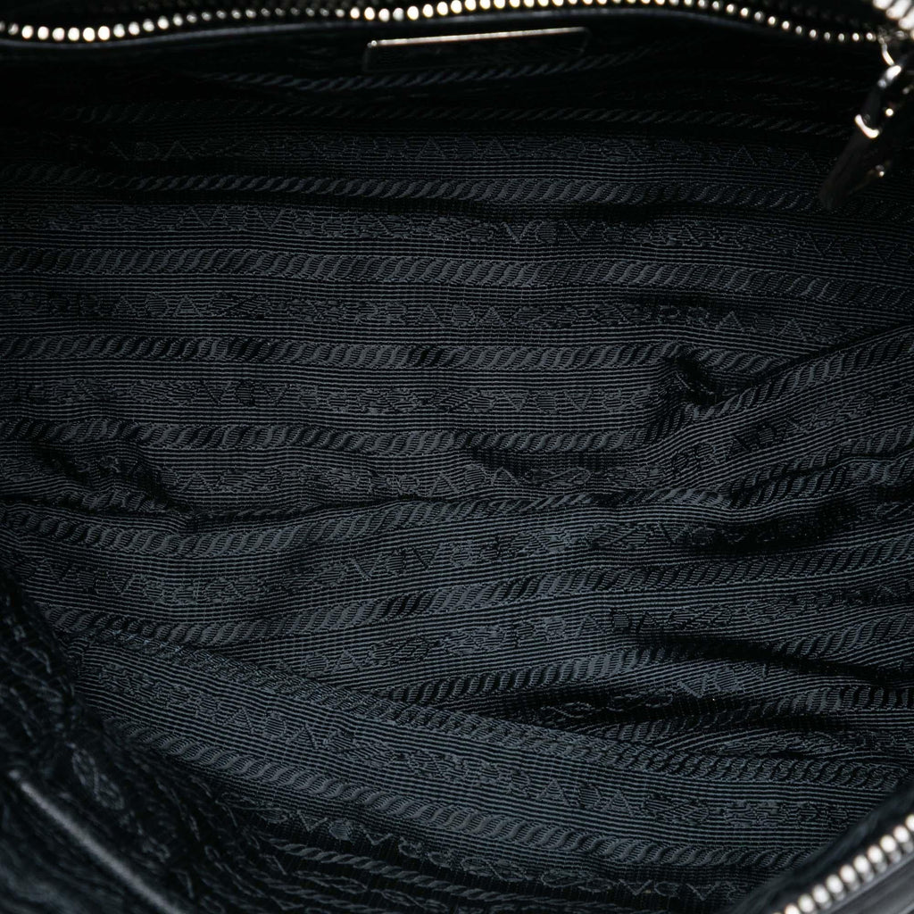 Prada Impuntu Tessuto Chain Flap Crossbody