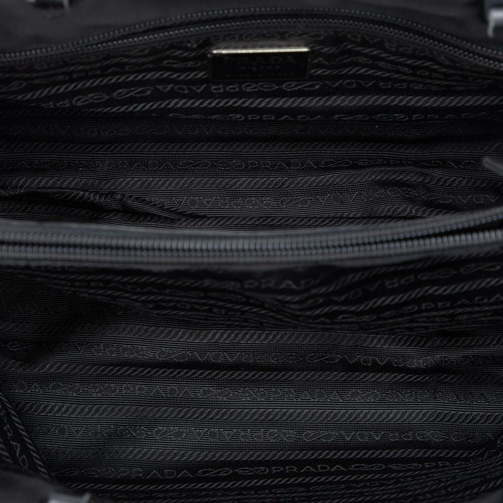 Prada Impuntu Tessuto Chain Tote