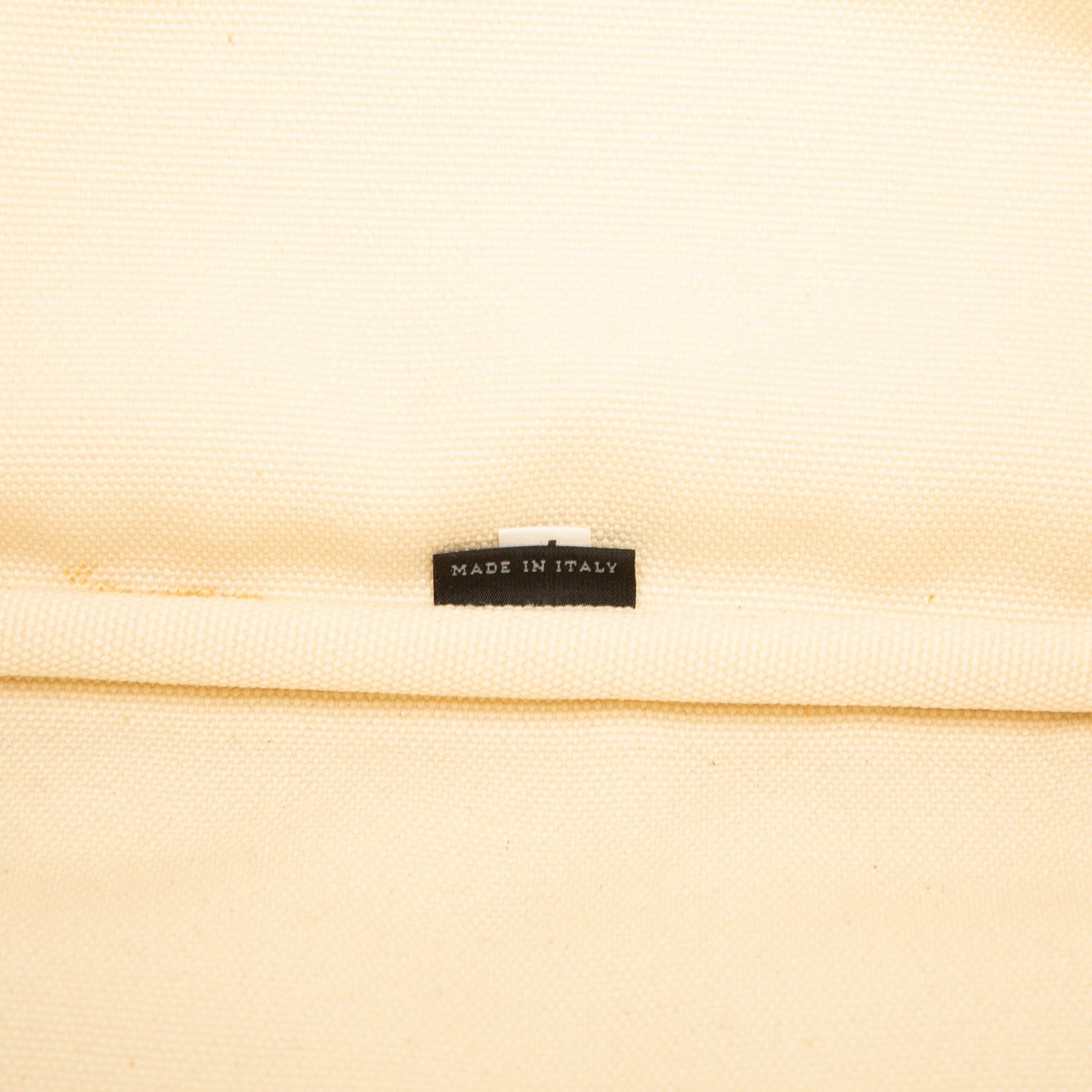 Prada Large Canvas Canapa Azulejos Satchel