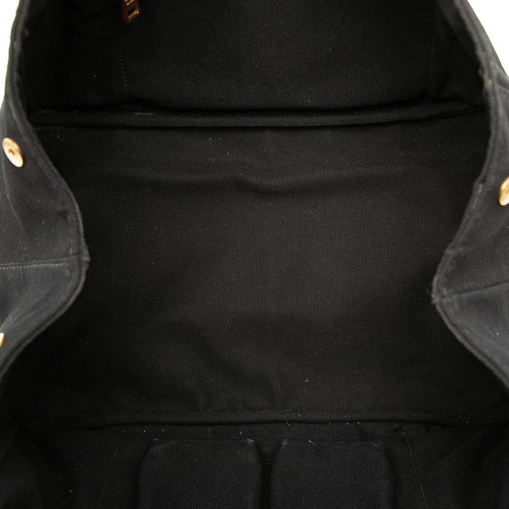Prada Large Canvas Canapa Logo Satchel