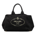 Prada Large Canvas Canapa Logo Tote