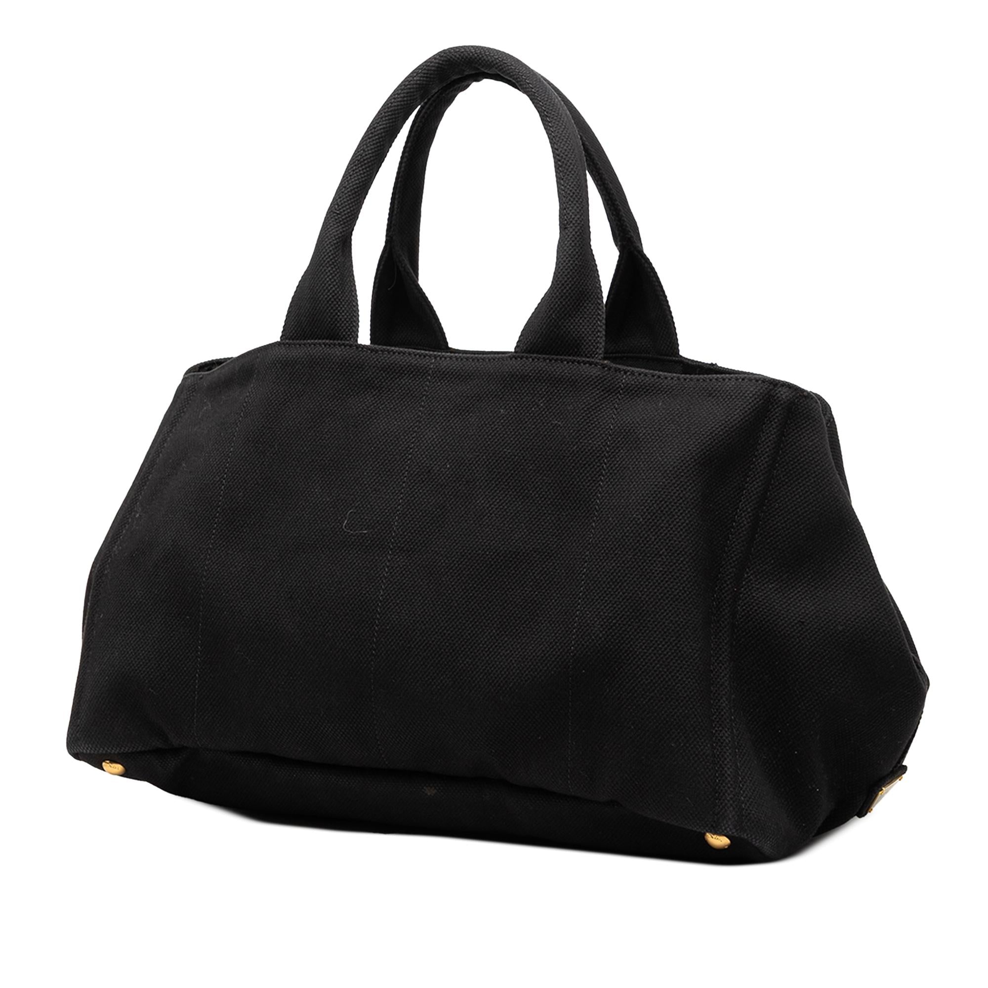 Prada Large Canvas Canapa Logo Tote