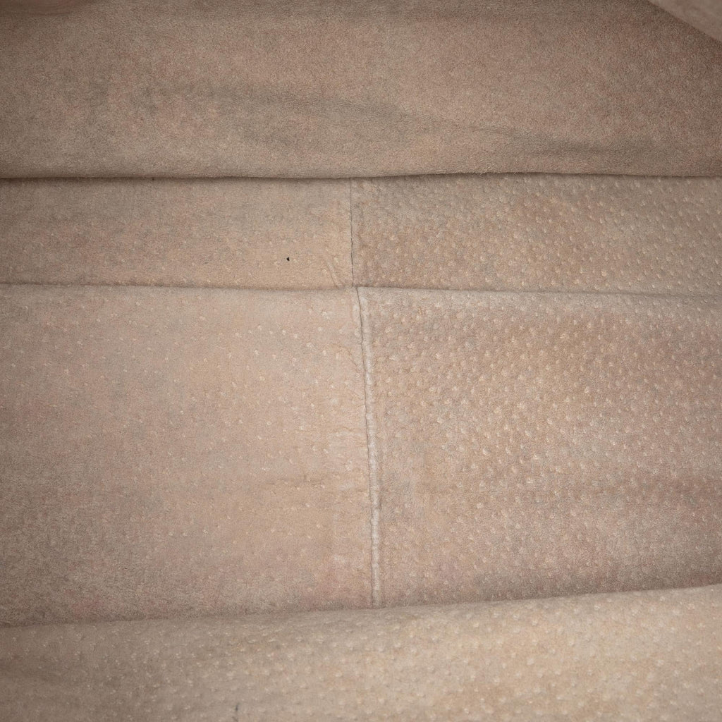 Prada Large Canvas Canapa Righe Striped Satchel