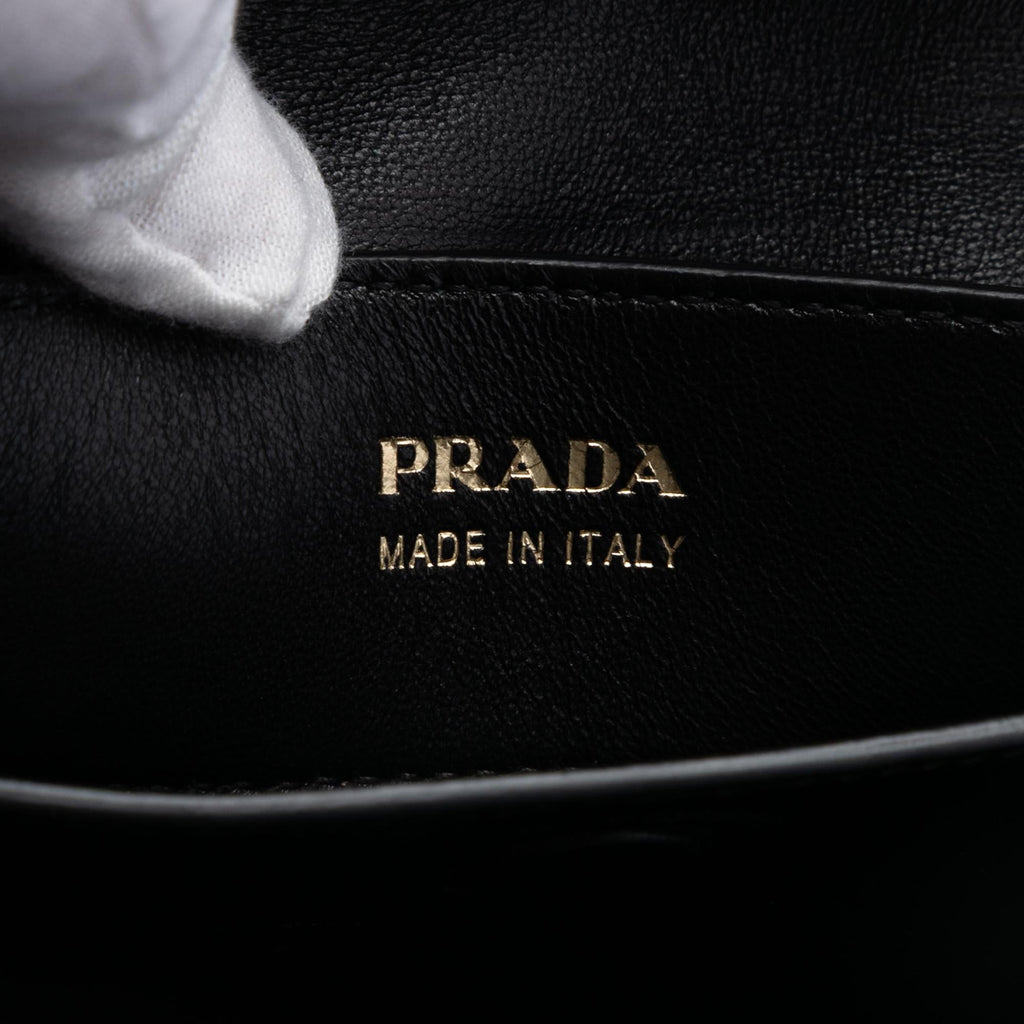 Prada Large Saffiano Cuir Double Satchel