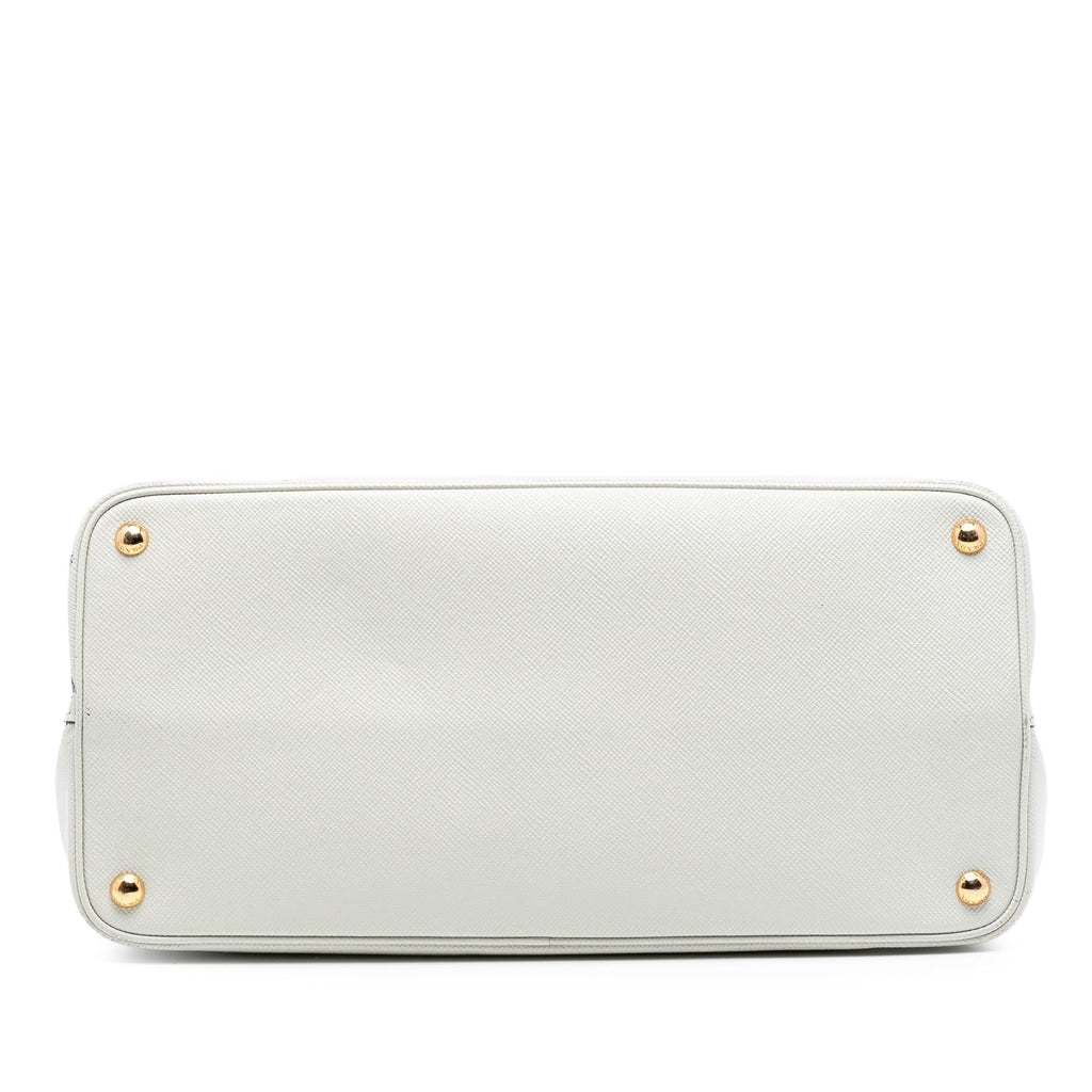 Prada Large Saffiano Cuir Double Satchel