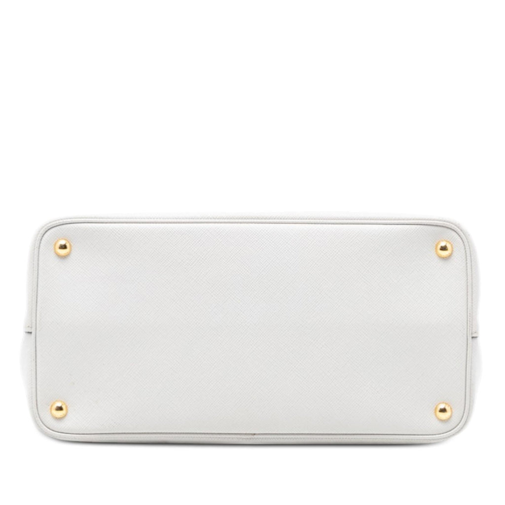 Prada Large Saffiano Cuir Double Satchel