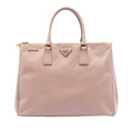 Prada Large Saffiano Lux Galleria Double Zip Satchel