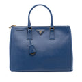 Prada Large Saffiano Lux Galleria Double Zip Tote