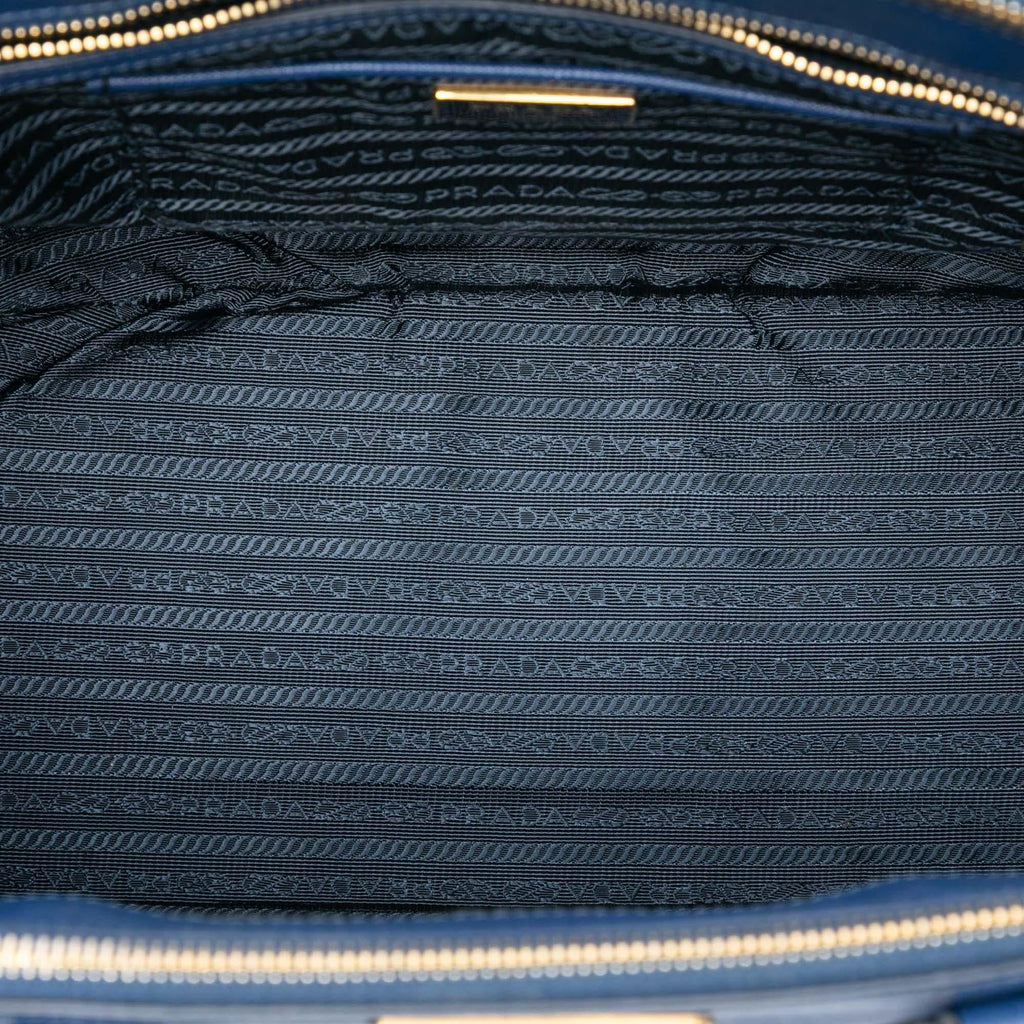 Prada Large Saffiano Lux Galleria Double Zip Tote