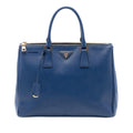 Prada Large Saffiano Lux Galleria Double Zip Tote