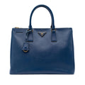 Prada Large Saffiano Lux Galleria Double Zip Tote