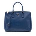 Prada Large Saffiano Lux Galleria Double Zip Tote