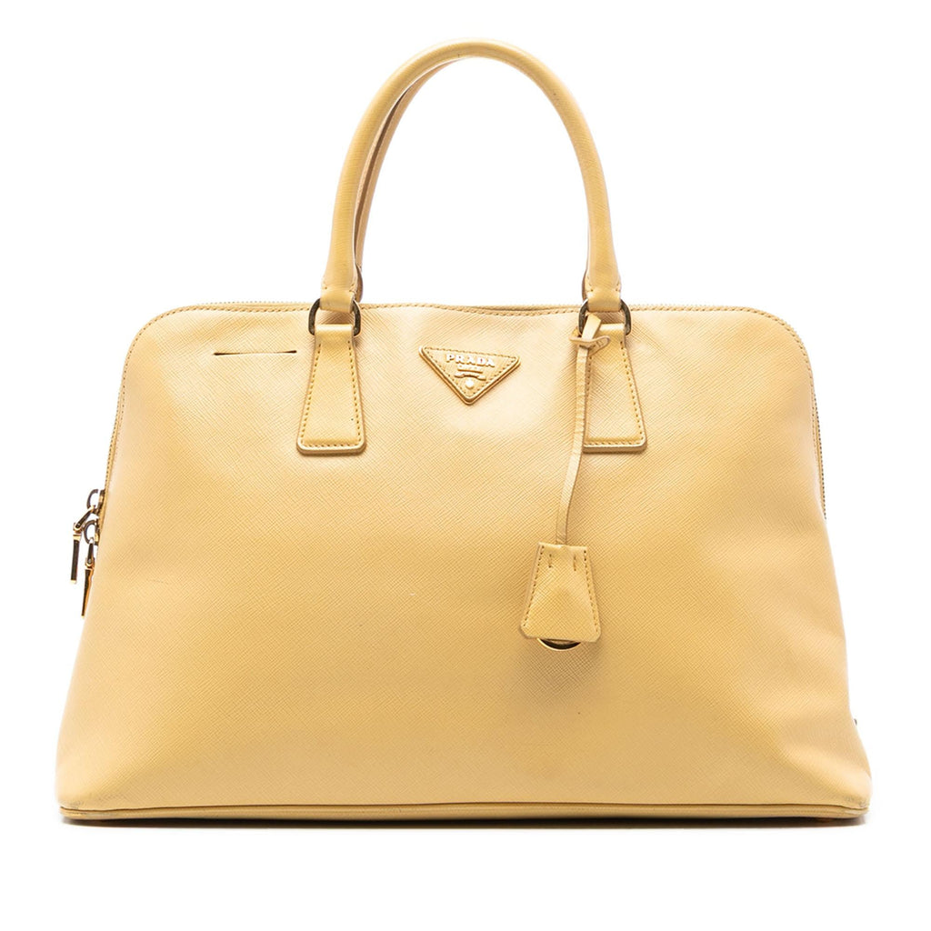 Prada Large Saffiano Lux Promenade Satchel
