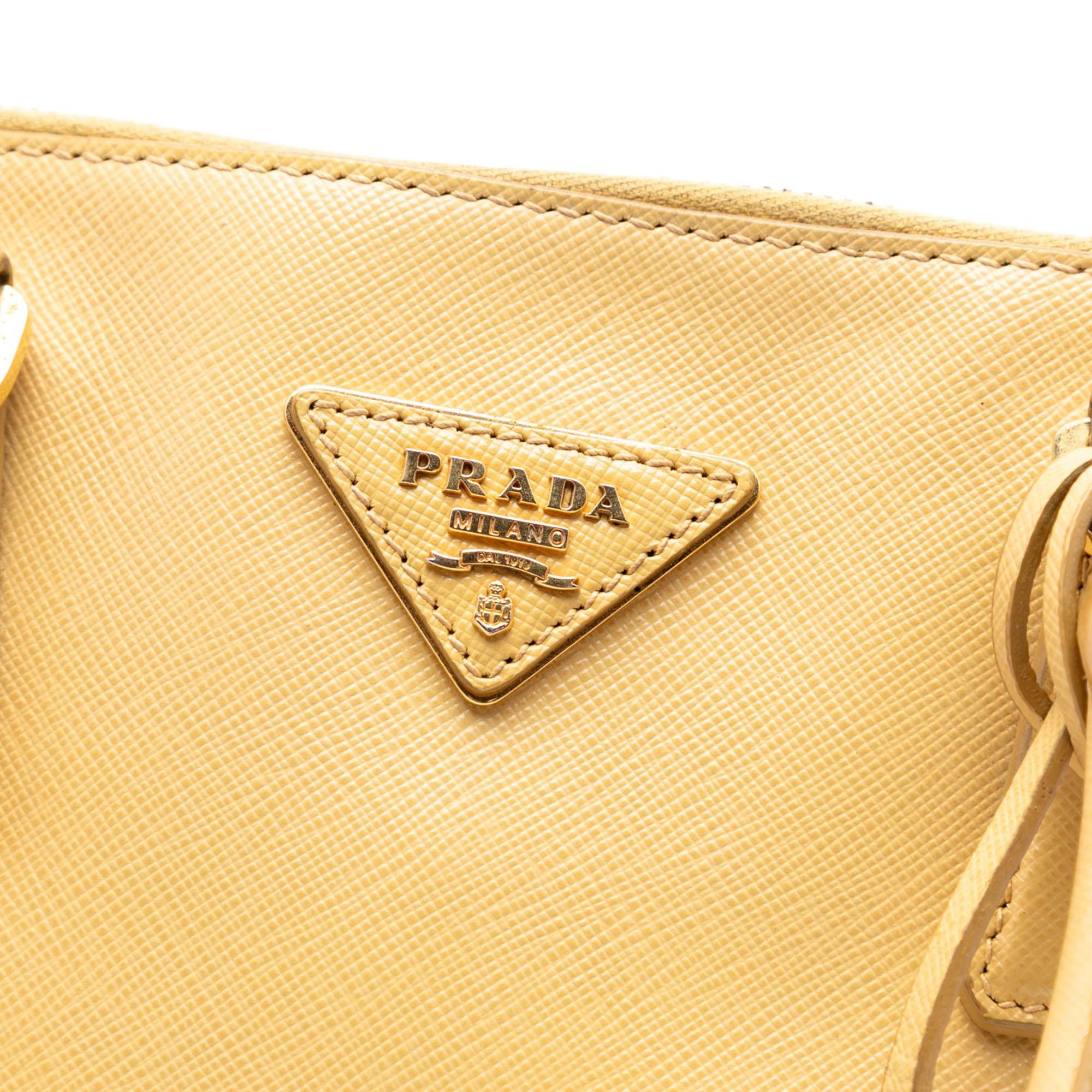 Prada Large Saffiano Lux Promenade Satchel