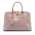 Prada Large Saffiano Lux Promenade Satchel